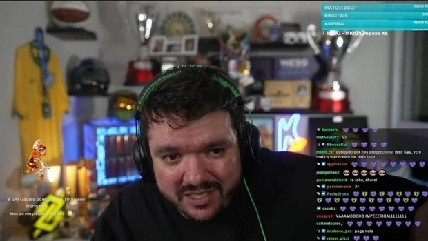 Streamer da Twitch.tv 'Gaules'